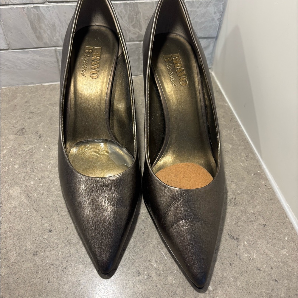 Women's Elegant Brown Heels